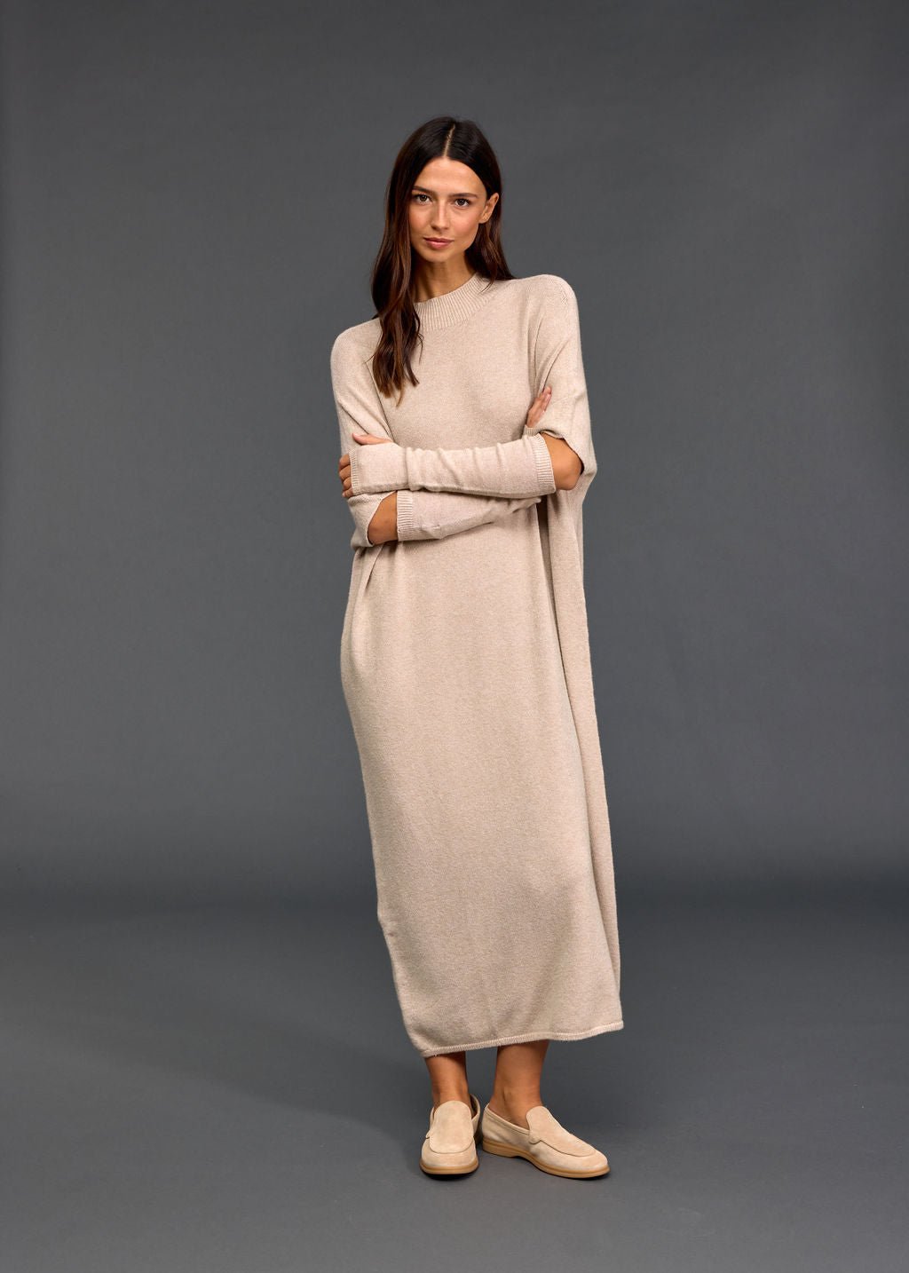 Shop Numa Long Jersey Dress - Lauren Vidal Paris