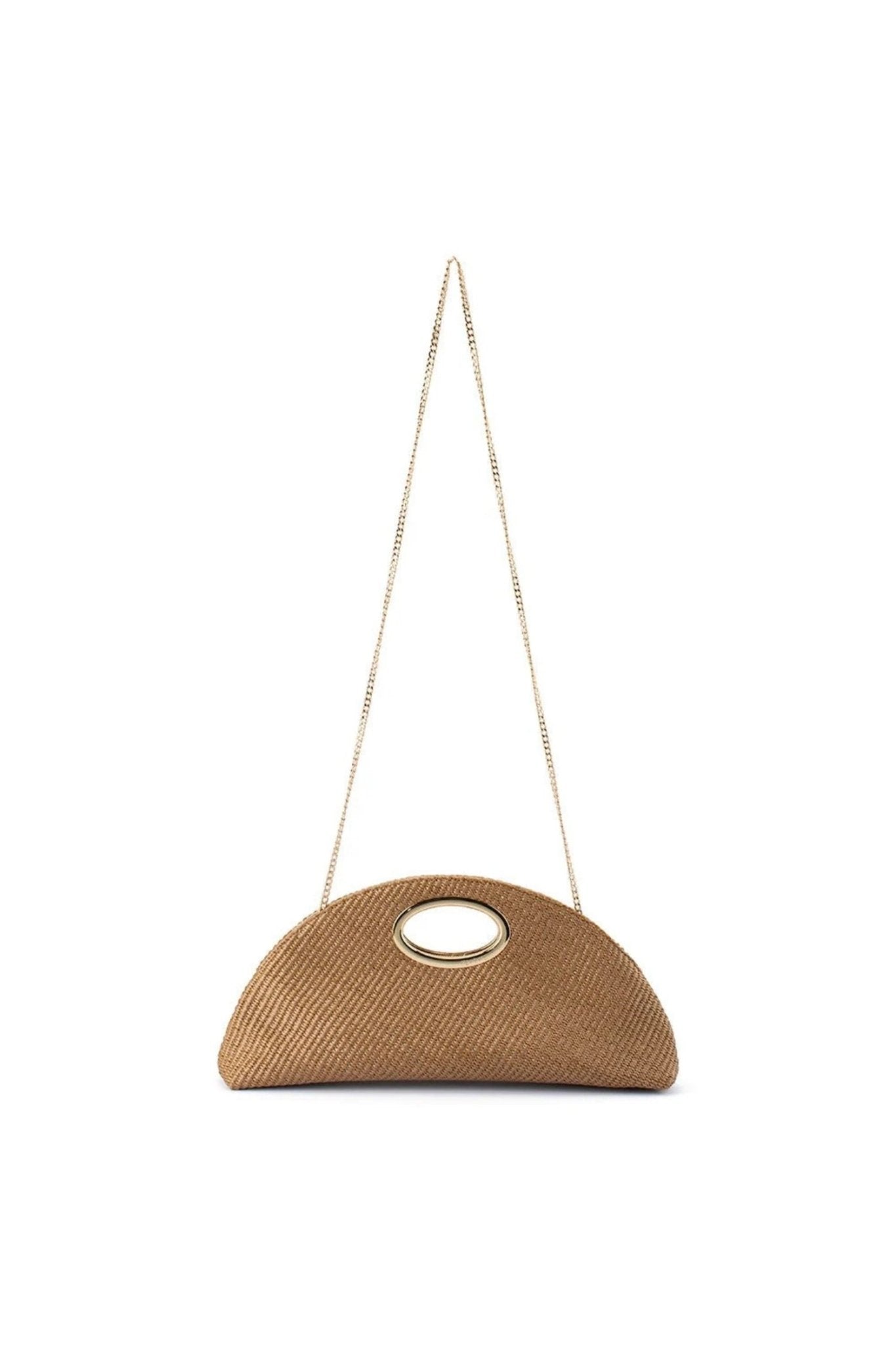 Shop Olga Berg Geena Straw Bag - Olga Berg