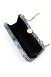 Shop Olga Berg Greta Floral Beaded Clutch - Olga Berg