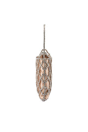 Shop Olga Berg Kit Crystal Cage Bag - Olga Berg