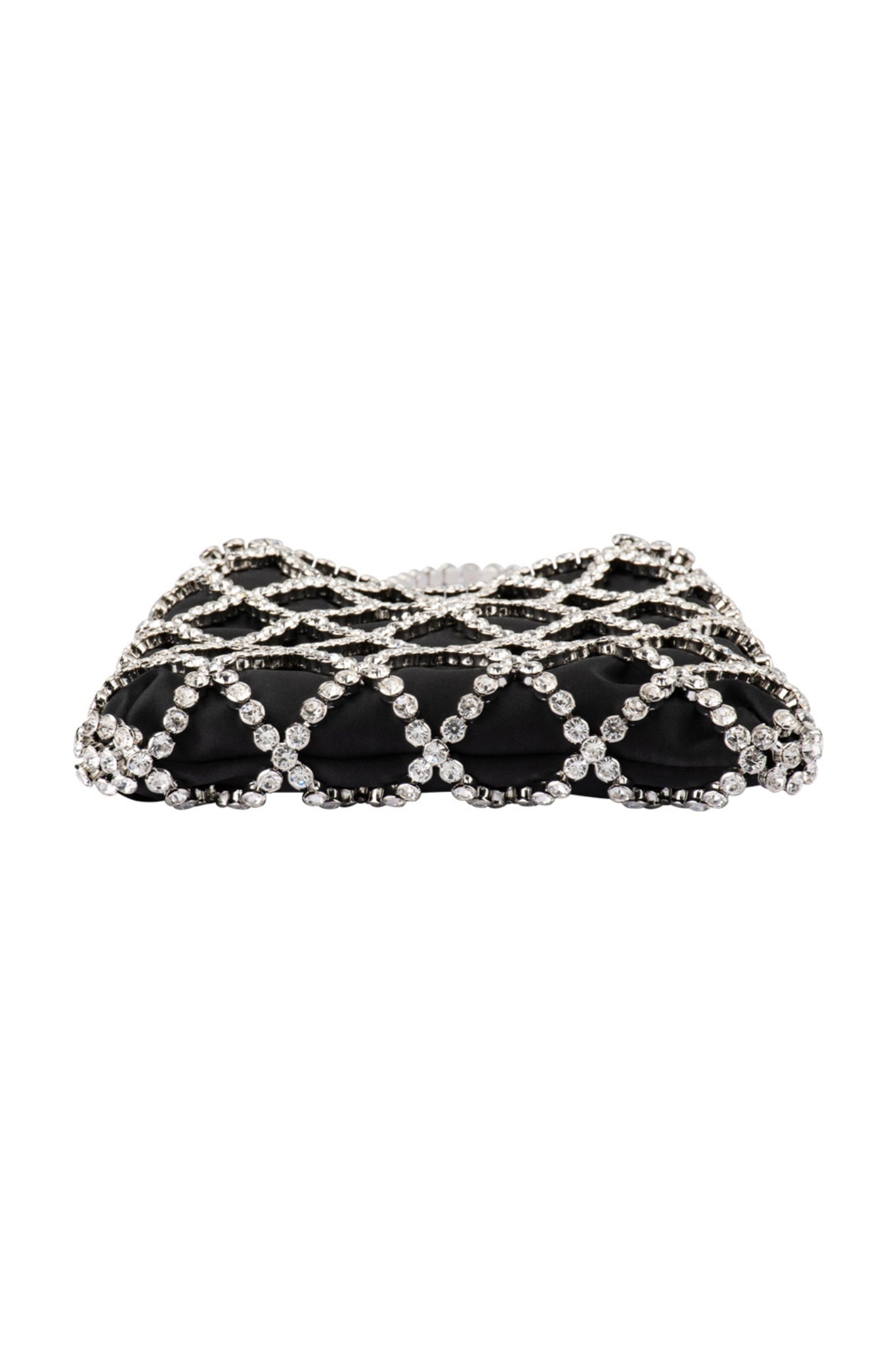 Shop Olga Berg Kit Crystal Cage Bag - Olga Berg