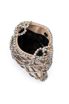 Shop Olga Berg Kit Crystal Cage Bag - Olga Berg
