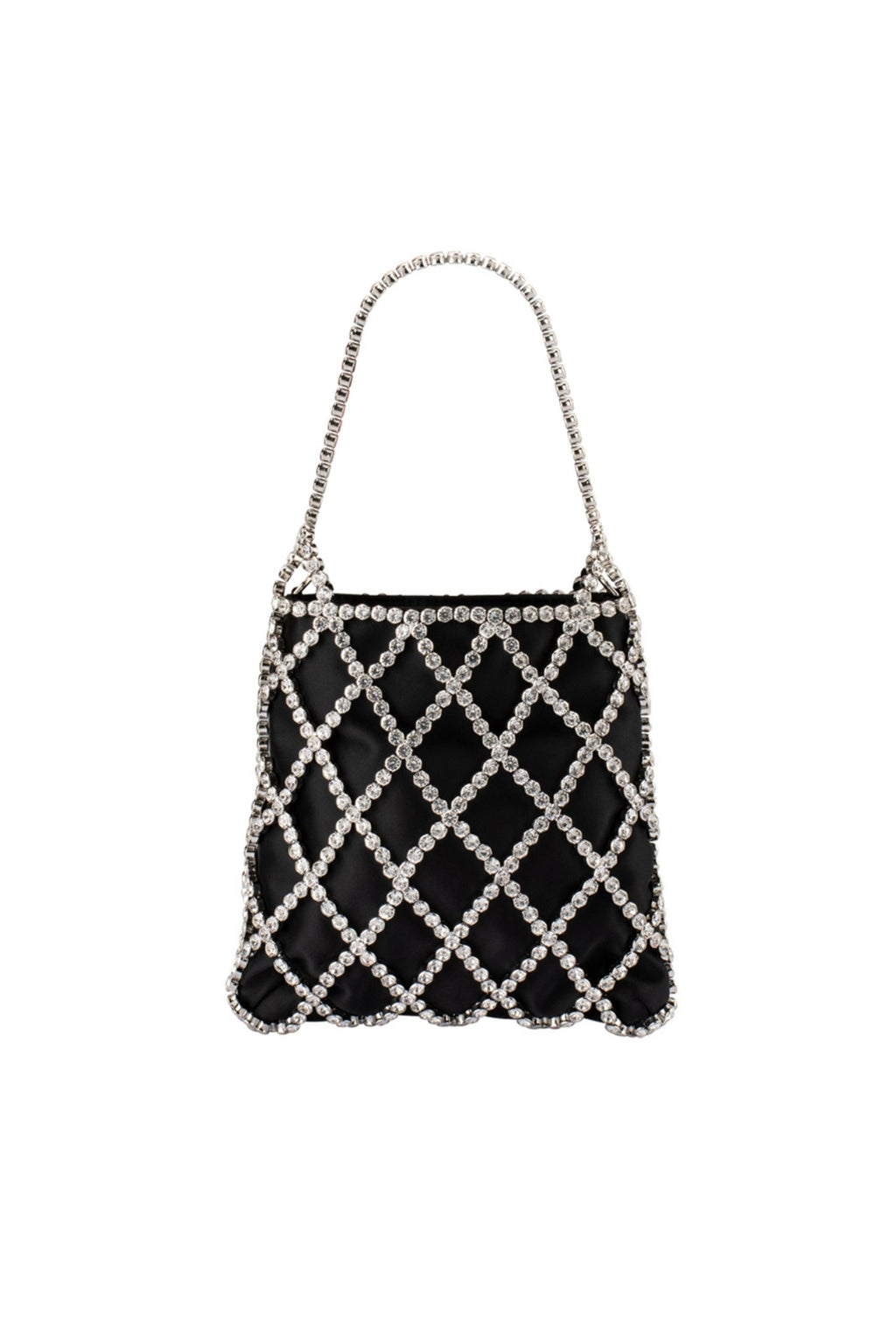 Shop Olga Berg Kit Crystal Cage Bag - Olga Berg