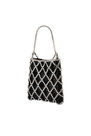 Shop Olga Berg Kit Crystal Cage Bag - Olga Berg