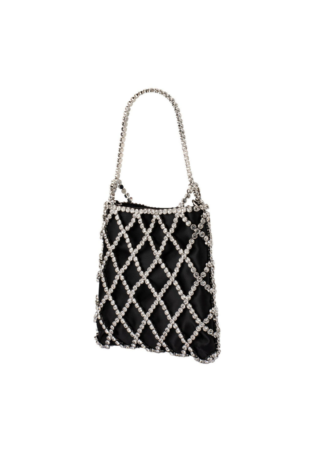 Shop Olga Berg Kit Crystal Cage Bag - Olga Berg