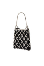 Shop Olga Berg Kit Crystal Cage Bag - Olga Berg