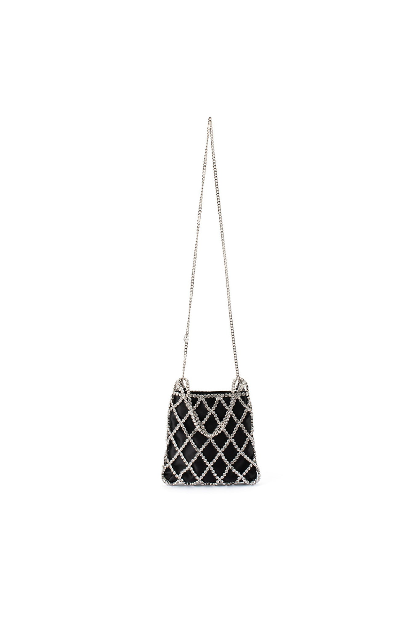 Shop Olga Berg Kit Crystal Cage Bag - Olga Berg