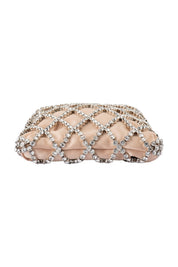 Shop Olga Berg Kit Crystal Cage Bag - Olga Berg