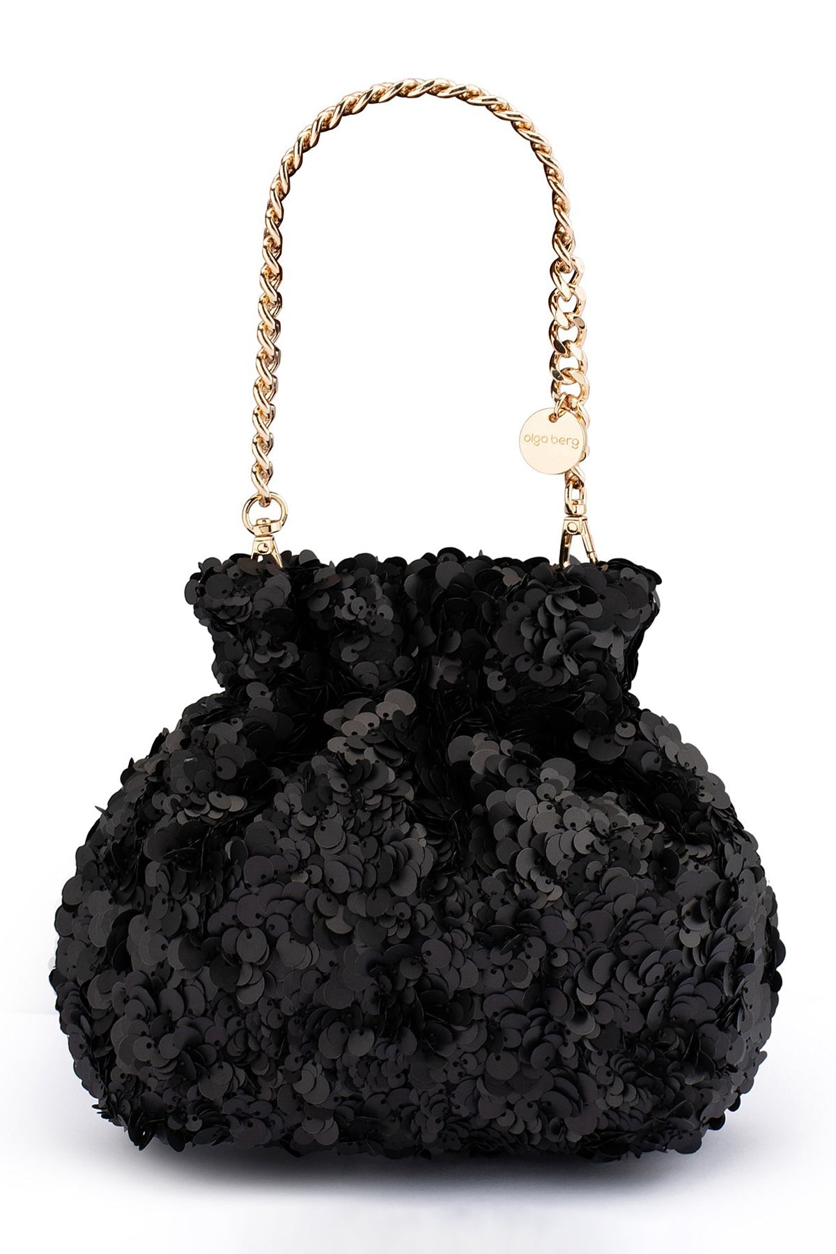 Shop Olga Berg Mattie Sequin Pouch - Olga Berg