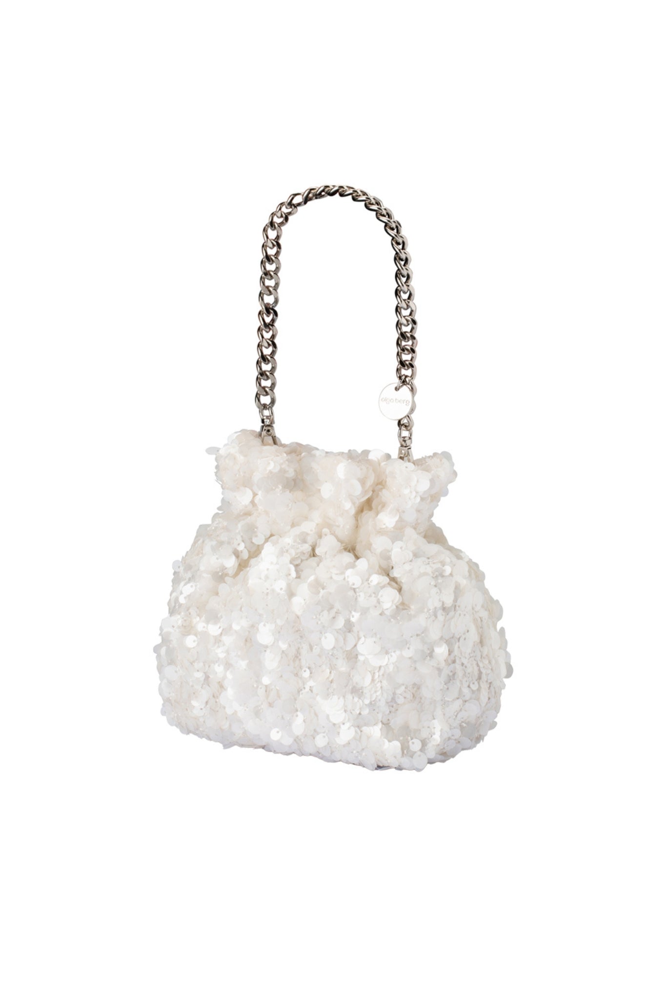 Shop Olga berg Mattie Sequin Pouch - Olga Berg