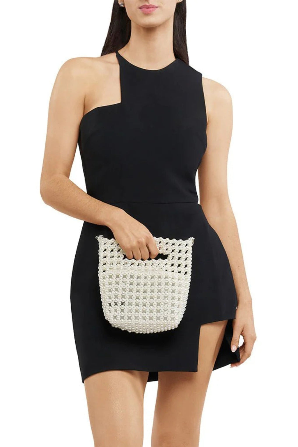 Shop Olga Berg Pearl TILDA Beaded Grab Bag - Olga Berg