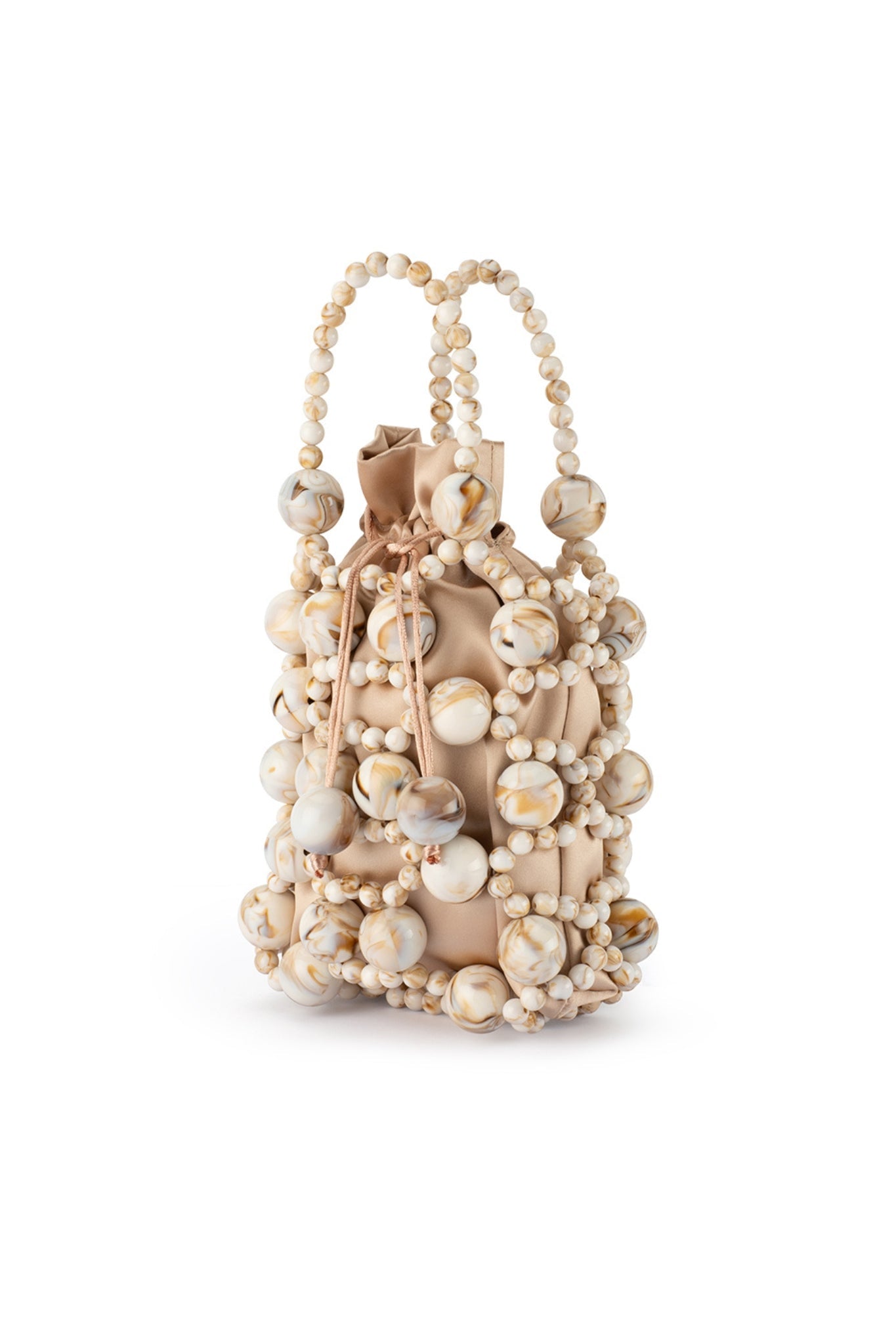 Shop Olga Berg Sammy Beaded Cage Bag - Olga Berg
