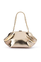 Shop Olga Berg TALLY Metallic Clutch - Olga Berg