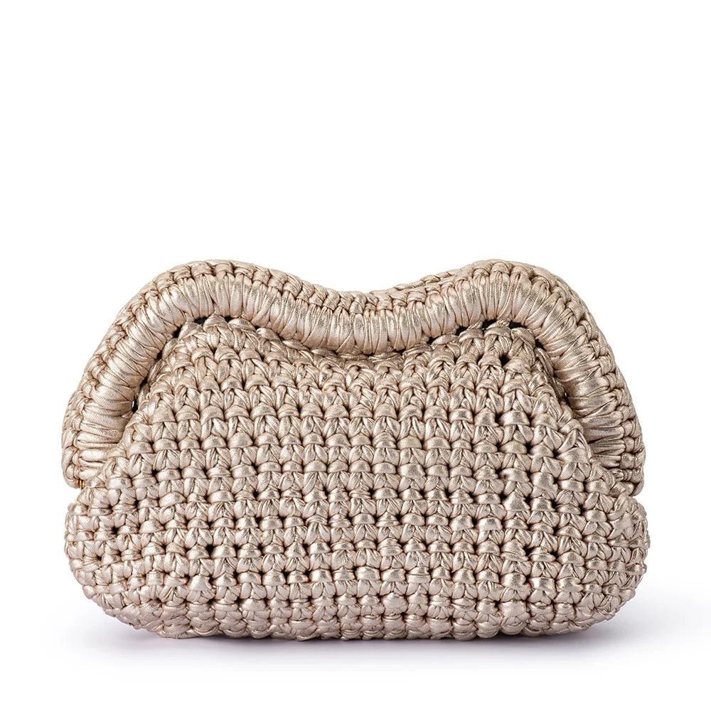 Shop Olga Berg Taylor Crochet Clutch Bag - Olga Berg