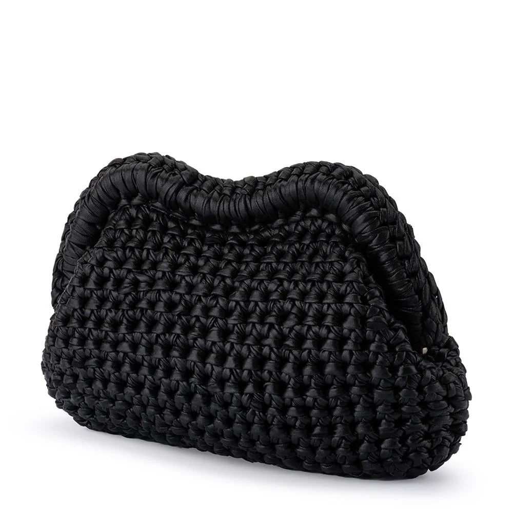Shop Olga Berg Taylor Crochet Clutch Bag - Olga Berg