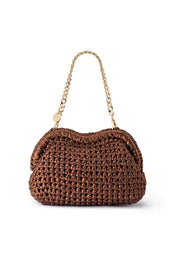 Shop Olga Berg Taylor Crochet Clutch Bag - Olga Berg