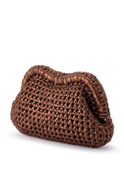 Shop Olga Berg Taylor Crochet Clutch Bag - Olga Berg