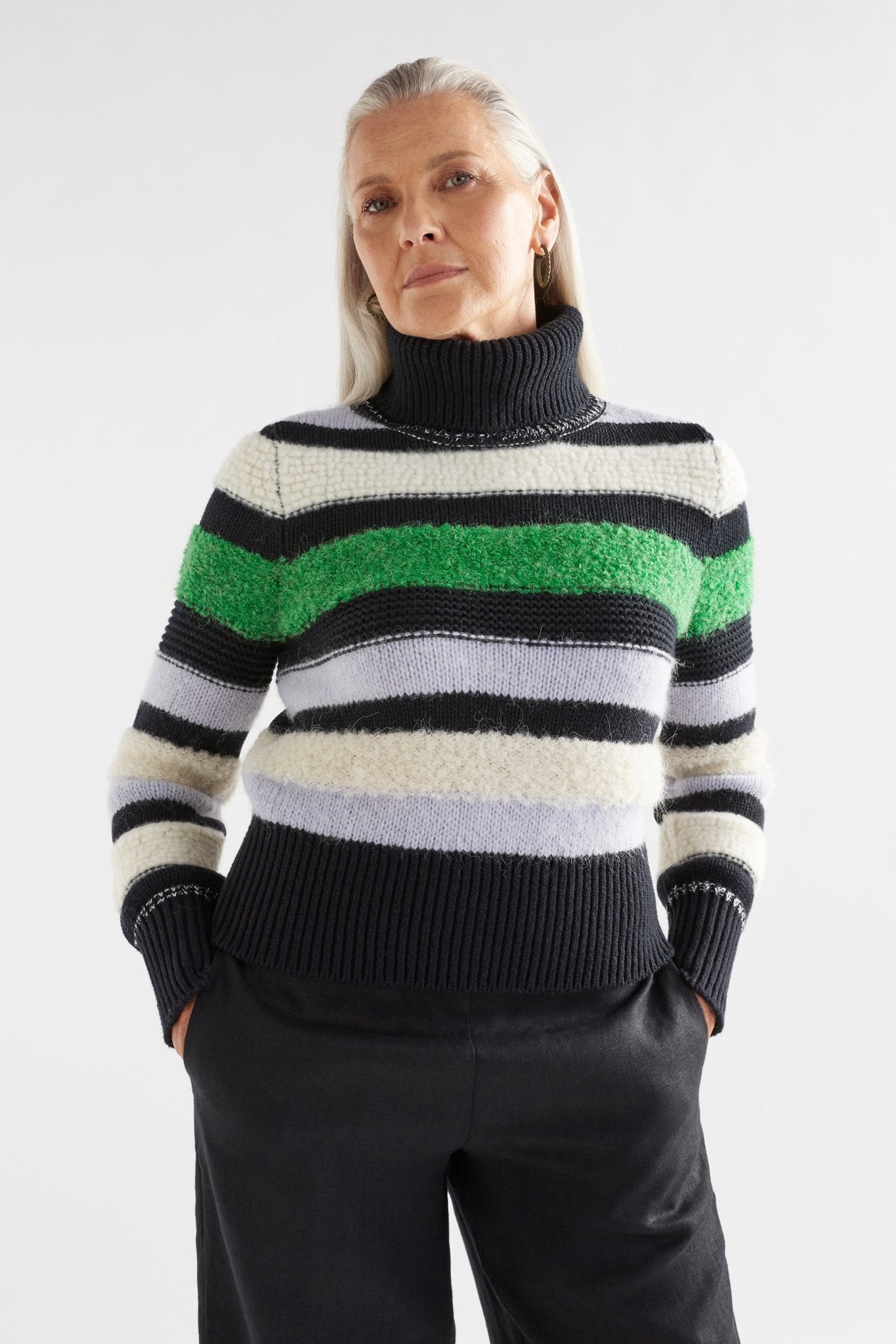 Shop Olli Sweater | Multi Stripe - Elk The Label