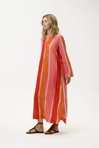 Shop Oneseason Australia Bazaar Stripe - Moroccan Stripe - Cotton - Sunset - Oneseason Australia