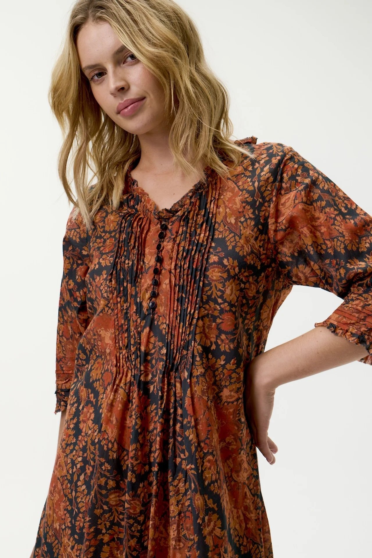 Shop Oneseason Australia Long Poppy - Salina - Cotton - Topaz - Oneseason Australia