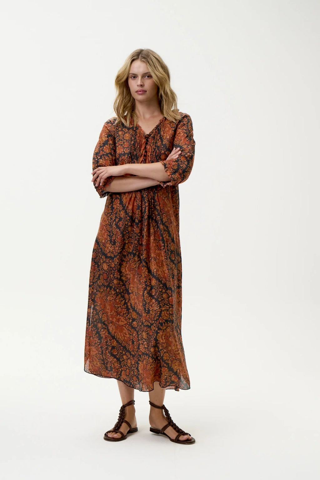 Shop Oneseason Australia Long Poppy - Salina - Cotton - Topaz - Oneseason Australia