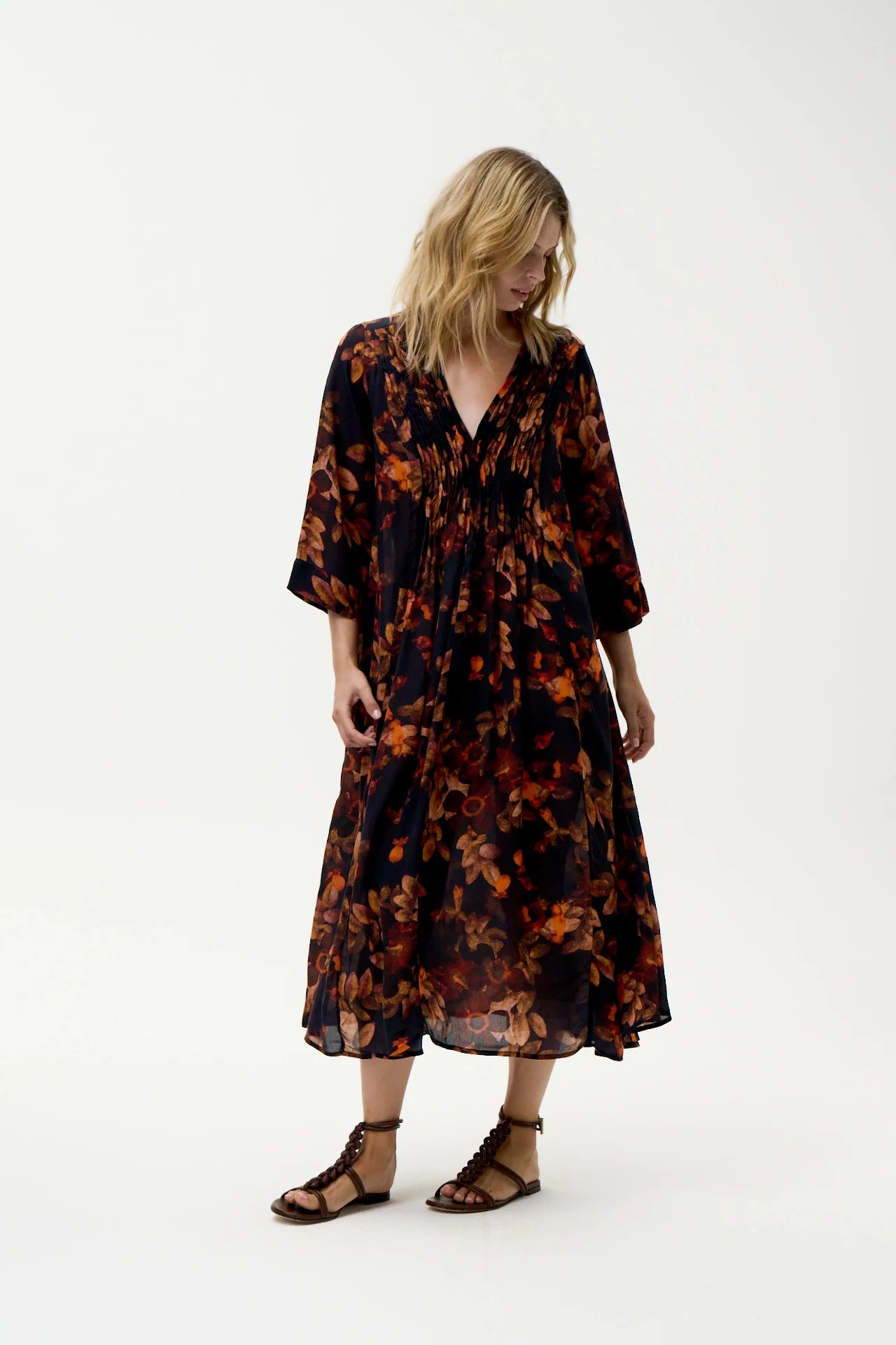 Shop Oneseason Australia Mia - Panarea - Viscose - Navy - Oneseason Australia