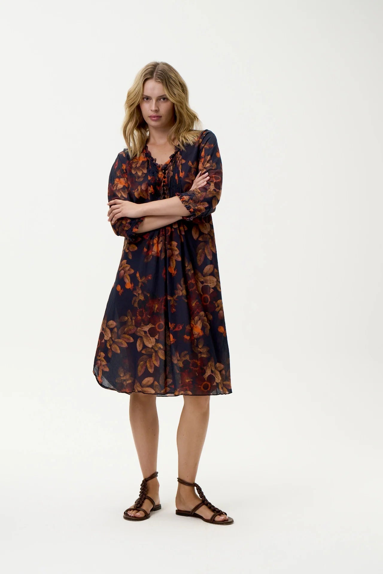 Shop Oneseason Australia Middy Poppy - Panarea - Cotton - Navy - Oneseason Australia