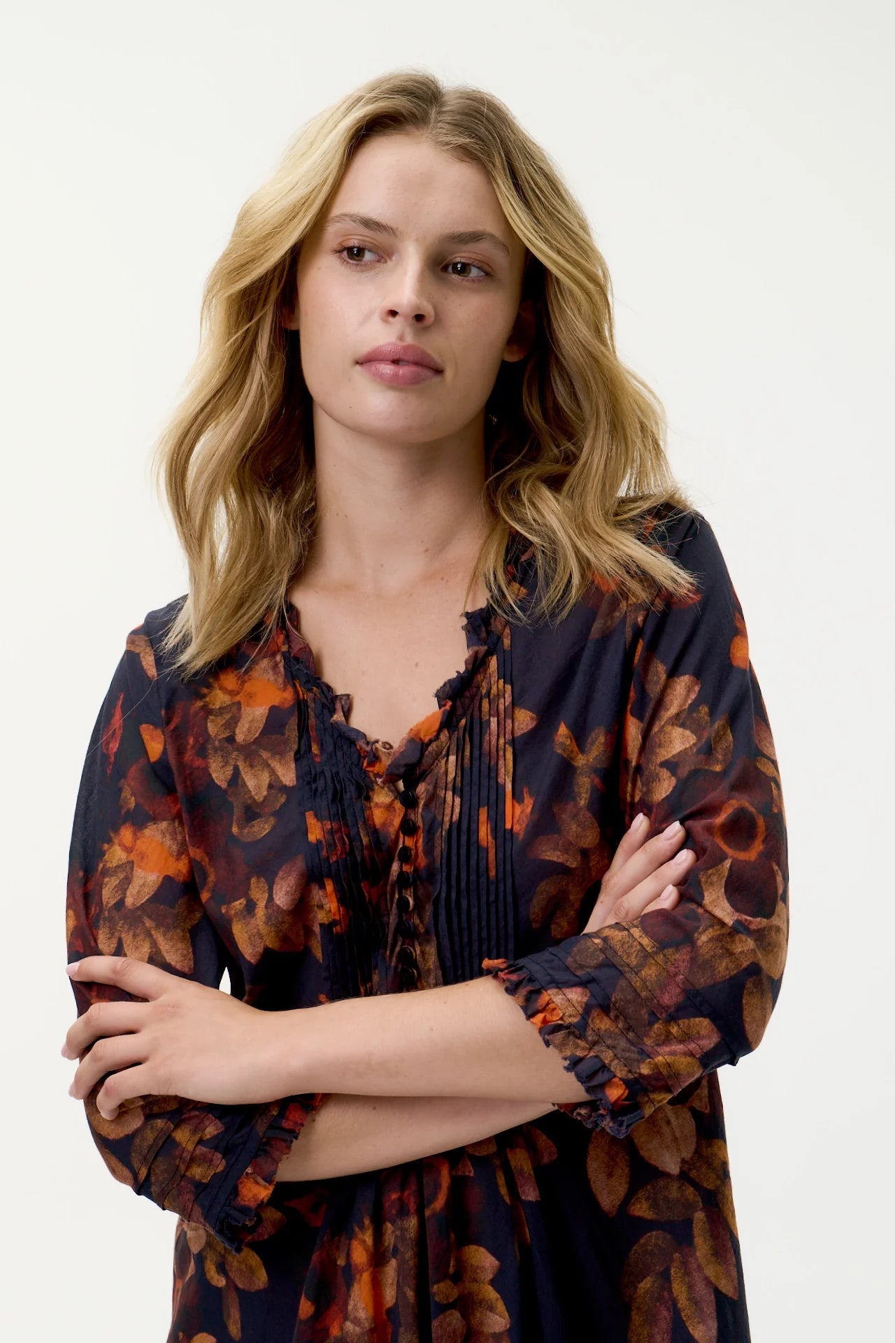 Shop Oneseason Australia Middy Poppy - Panarea - Cotton - Navy - Oneseason Australia