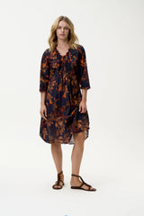 Oneseason Middy Poppy Cotton Dress