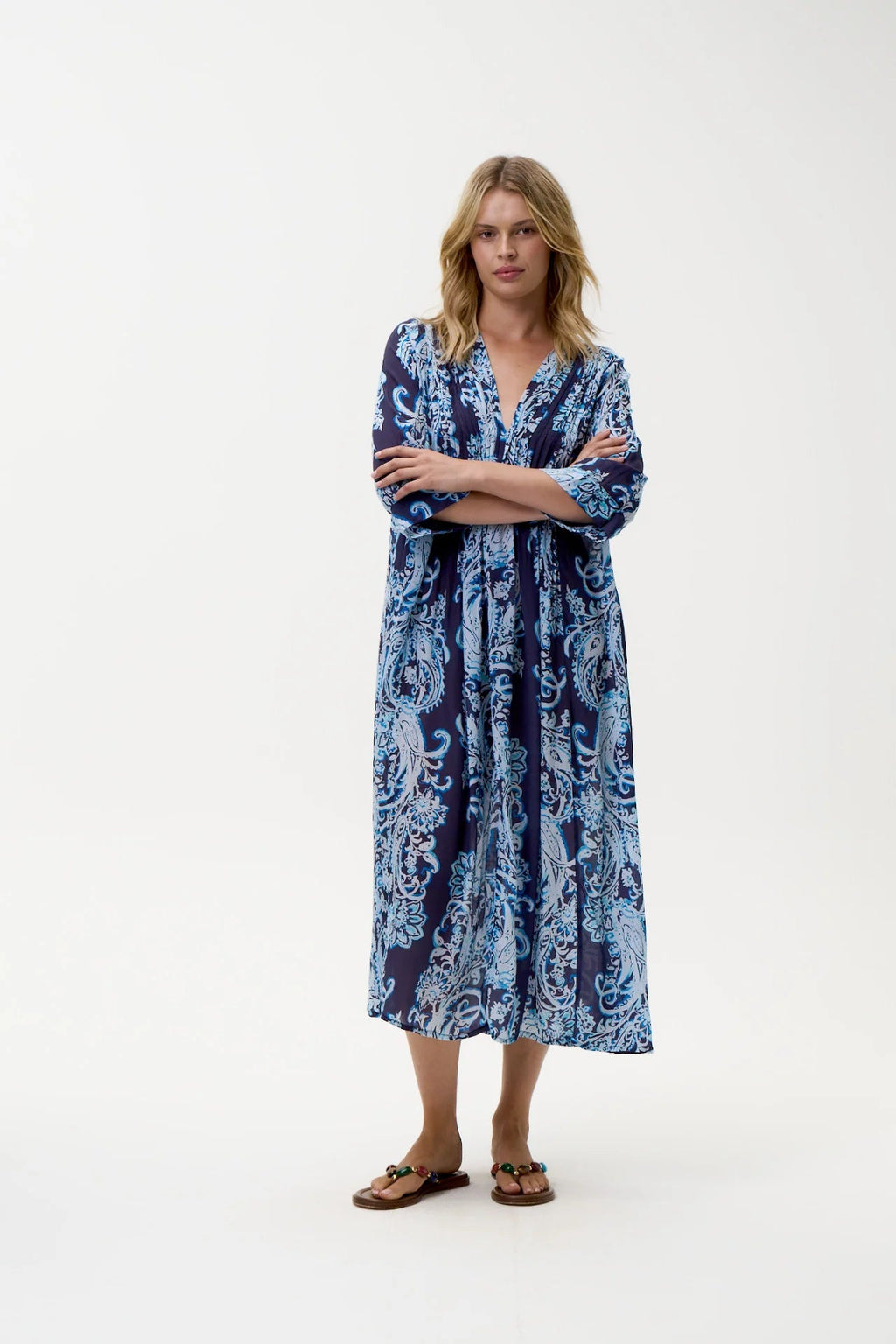 Shop Oneseason Mia Dress in Barbuda - Oneseason Australia