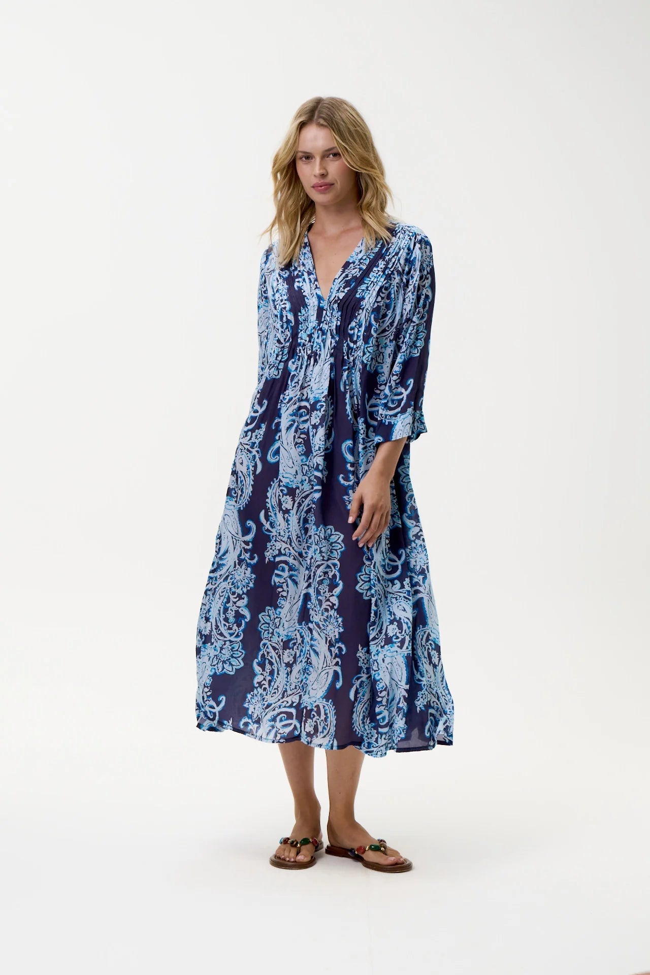 Shop Oneseason Mia Dress in Barbuda - Oneseason Australia