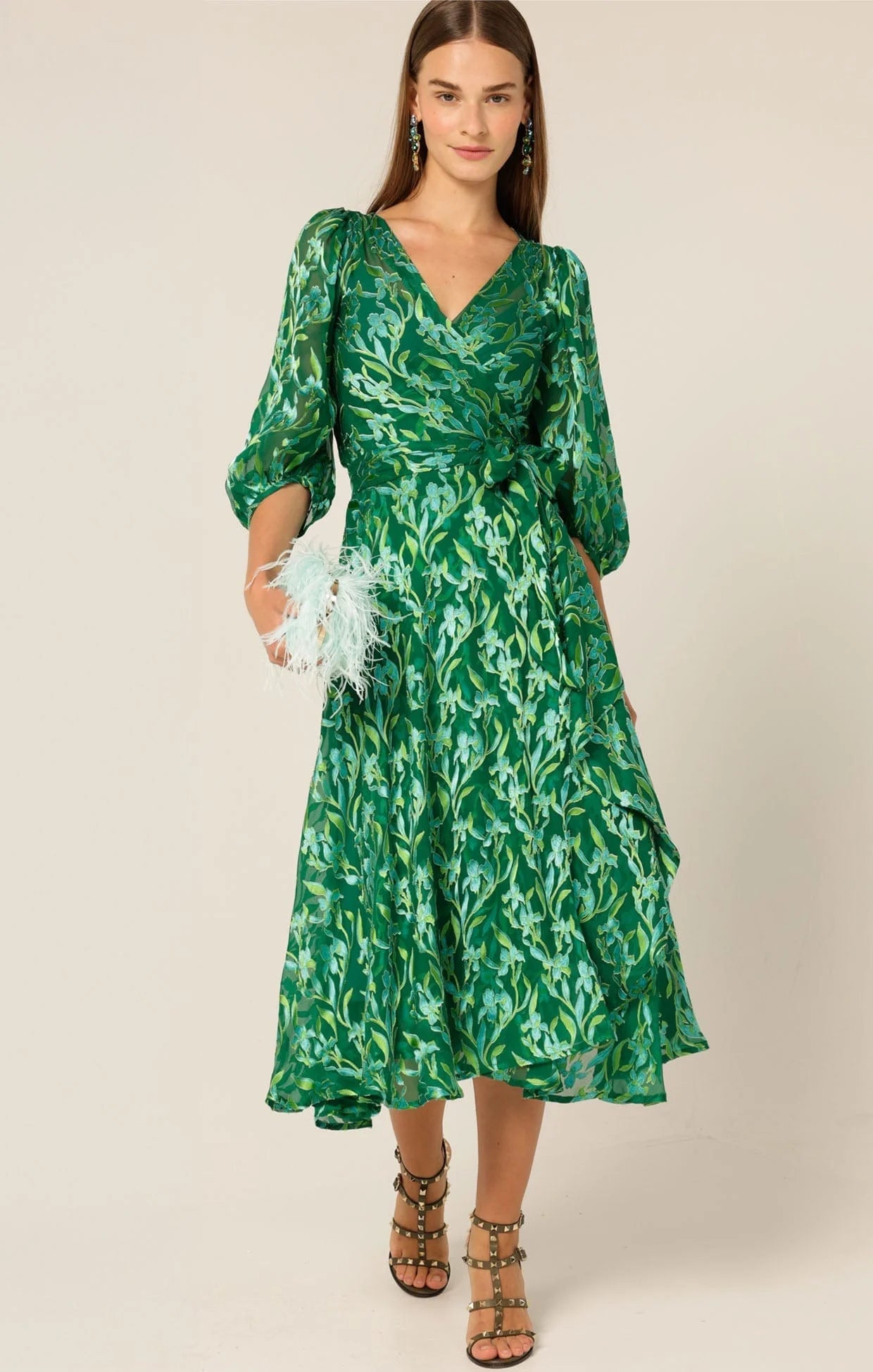 Shop Orchid Wrap Dress - SACHA DRAKE