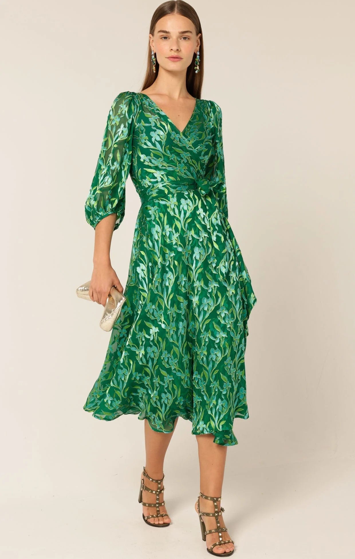 Shop Orchid Wrap Dress - SACHA DRAKE