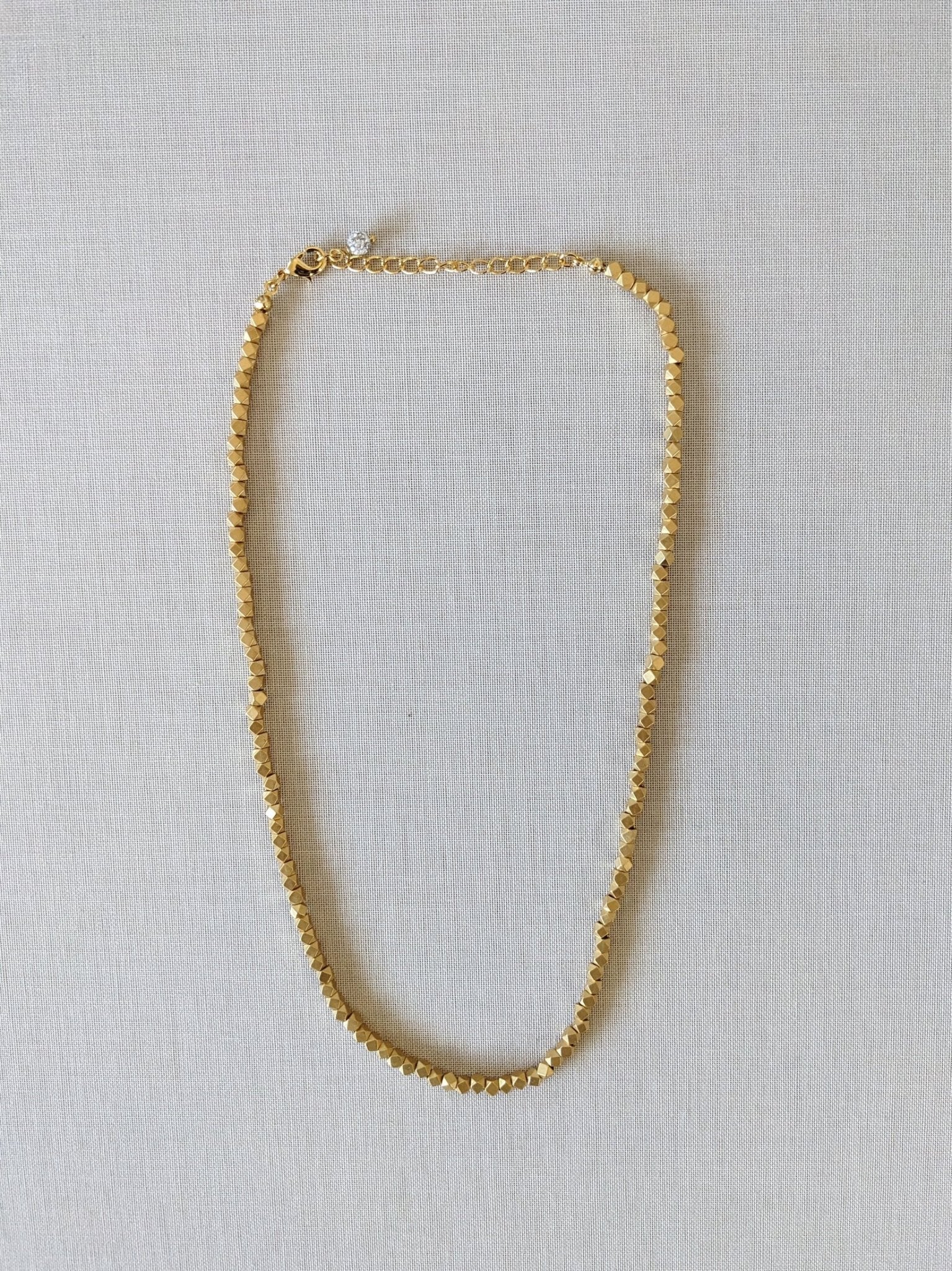 Shop Paige Beaded Luxe Gold Necklace - Kitsense