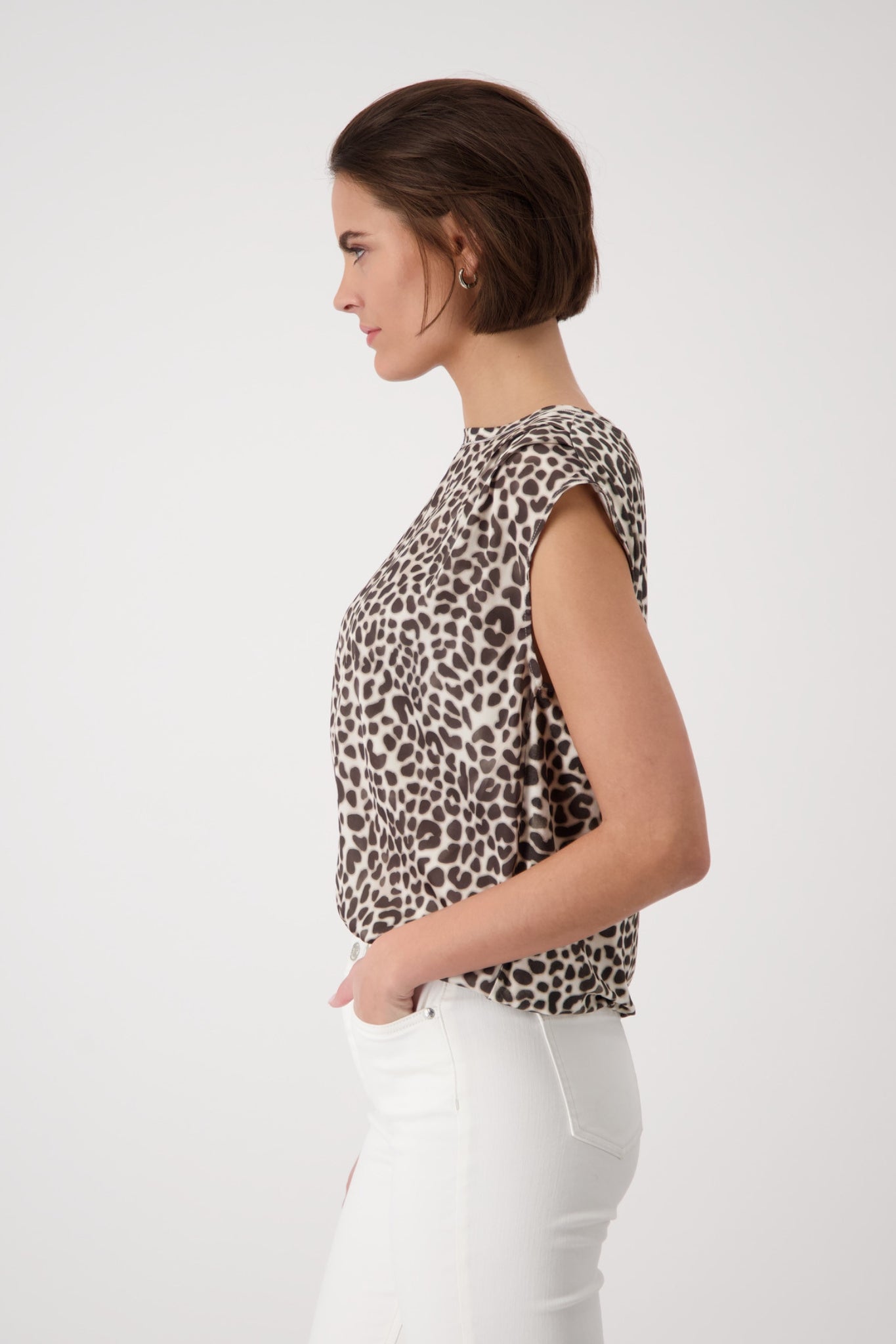 Shop Panama Dreams Leopard Top - Monari