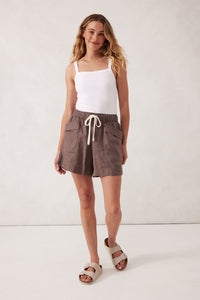 Shop Panelled Pull On Short - Ceres Life