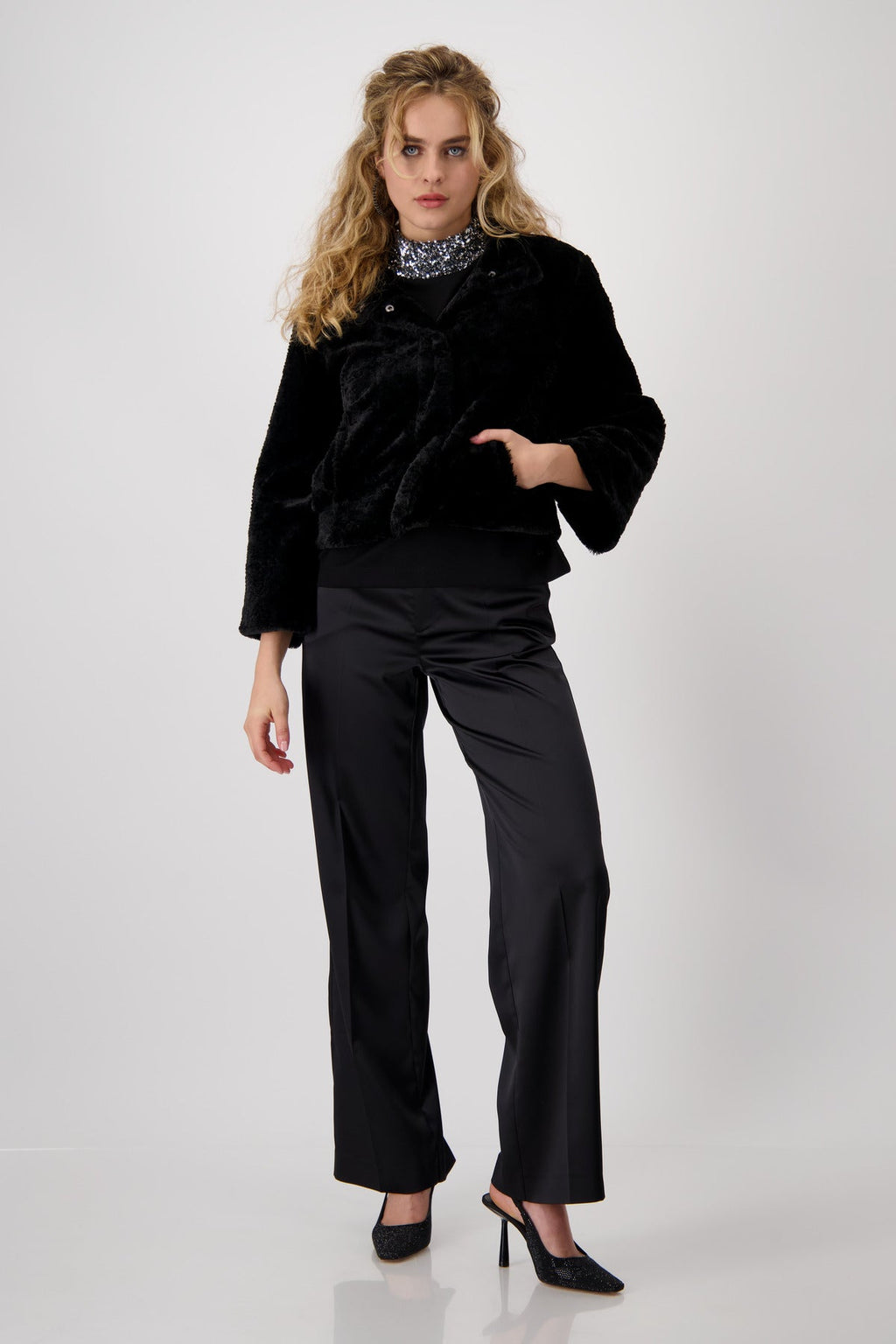 Shop Persian Faux Fur Jacket - Monari