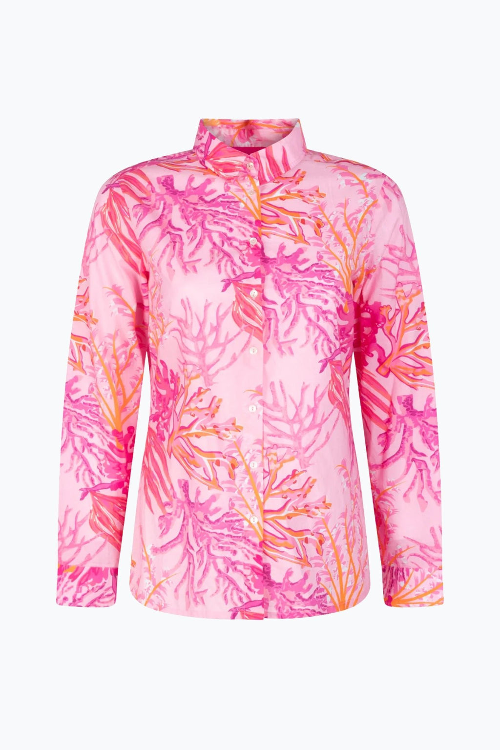 Shop Place du Soleil Coral Blouse - Place du Soleil