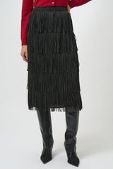 Joseph Ribkoff Pleated Pencil Skirt
