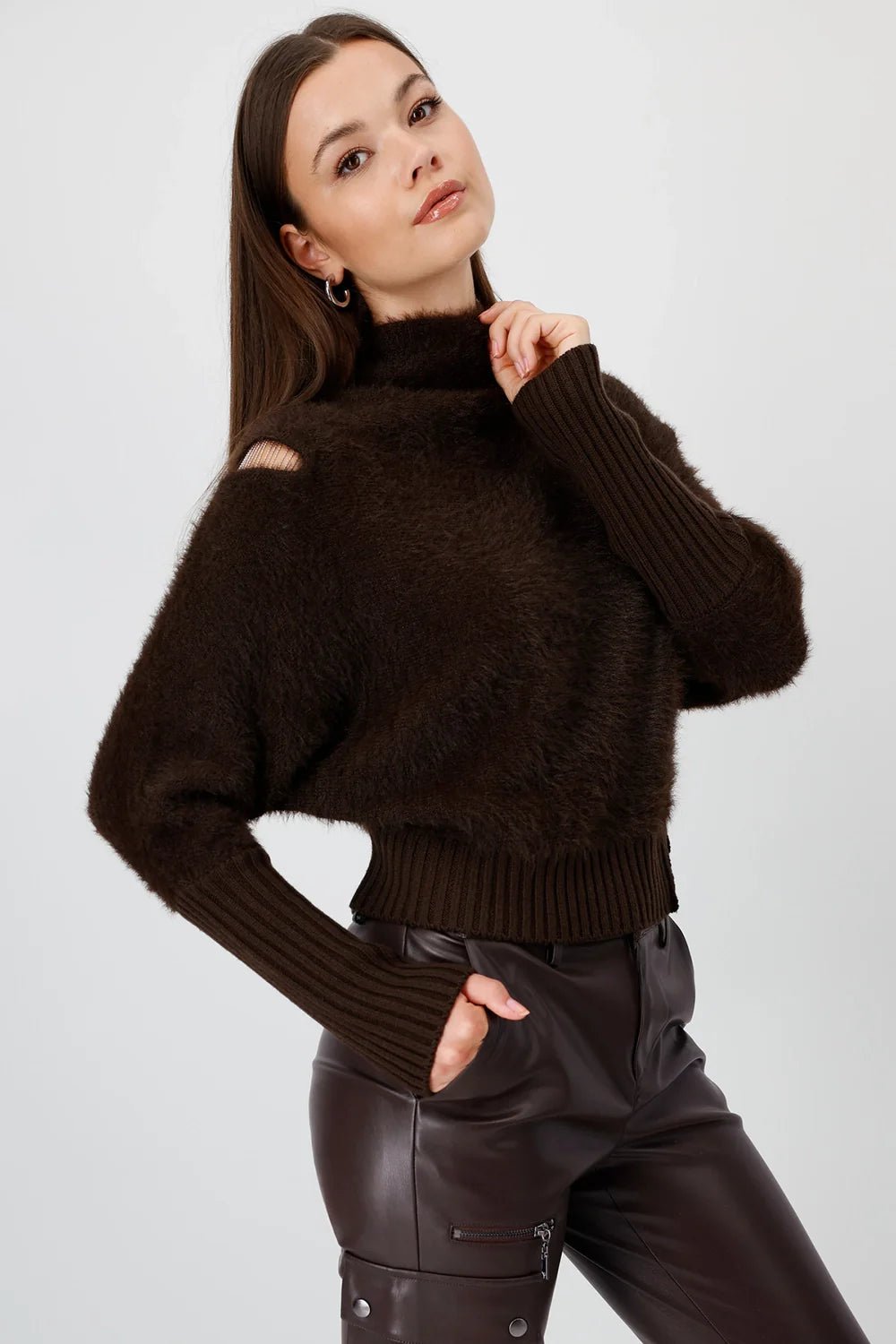 Shop Plush Sweater - Monari