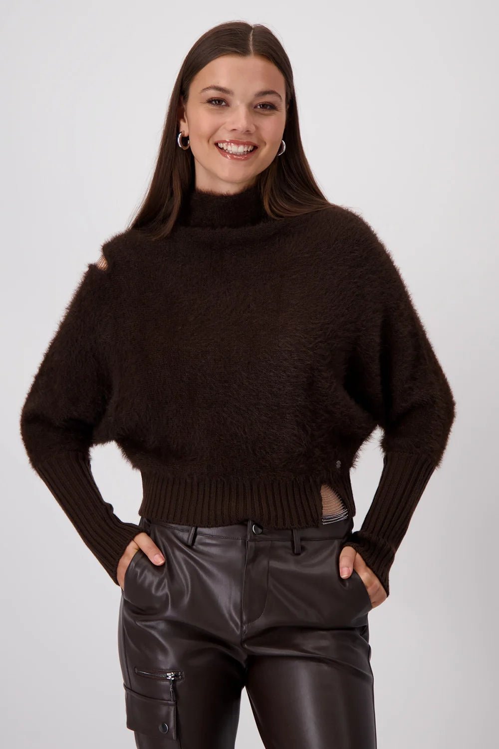 Shop Plush Sweater - Monari