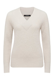 Shop PRE-ORDER Cable Melbourne Lexi Shawl Jumper | Cream - Cable Melbourne