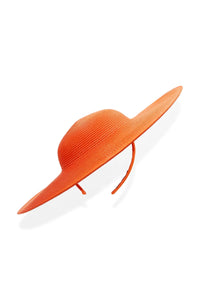 Shop PRE - ORDER Mona Plate Hat | Orange - Morgan & Taylor