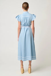 Shop PRE - ORDER Panama Dress | Limited Release in Chambray - ONCEWAS