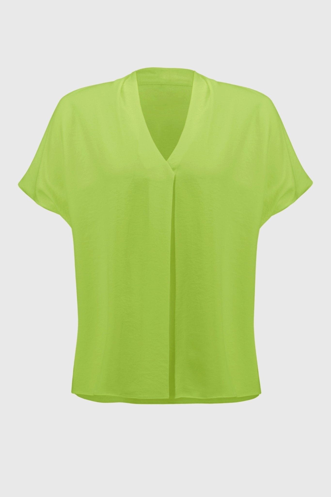 Shop PRE - ORDER Textured Woven Straight Top Style 251087 | Greenery - Joseph Ribkoff