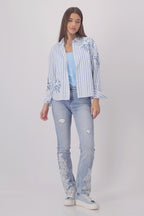Monari Call It Spring Stripe Blouse