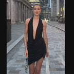 Olga Berg Kit Crystal Cage Bag