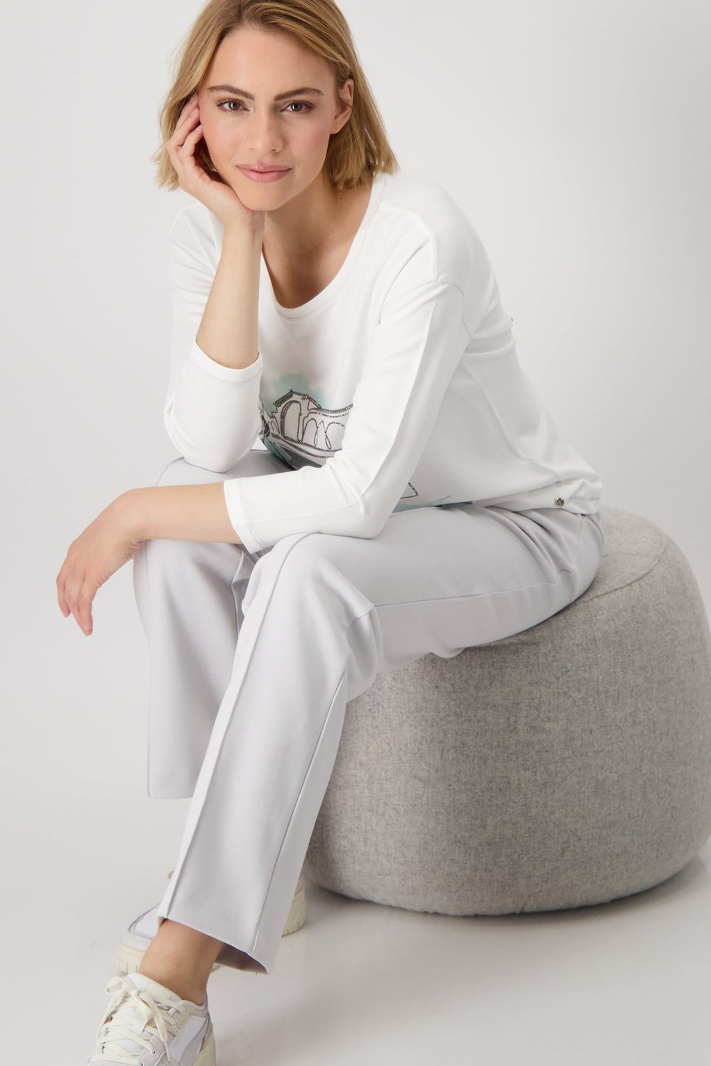 Shop Pull On Trouser - Monari