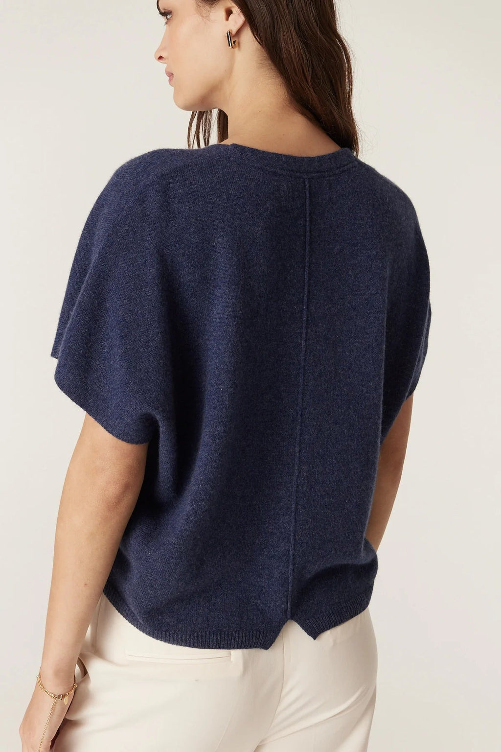 Shop Pure Cashmere Relaxed Top - Cable Melbourne
