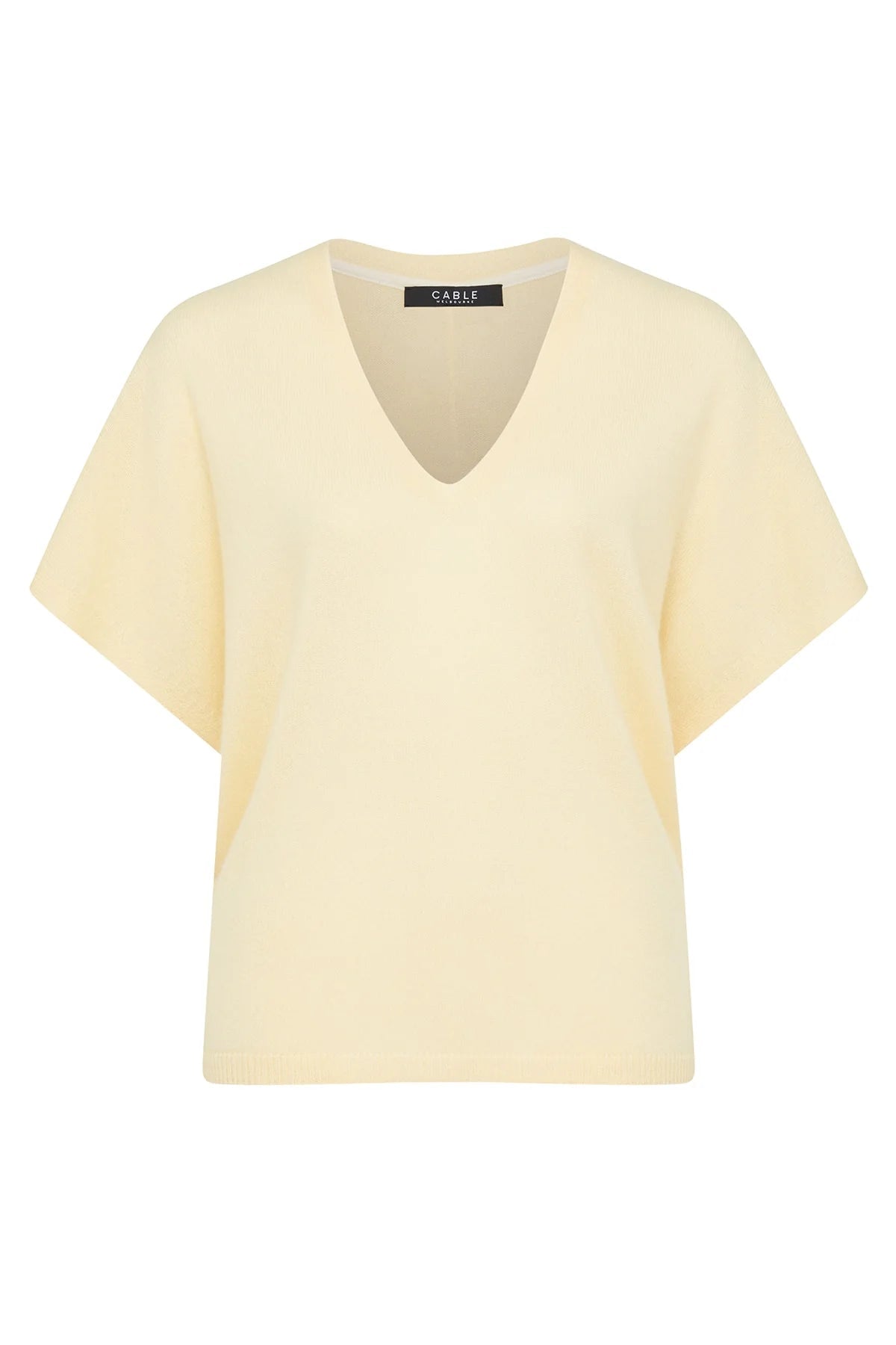 Shop Pure Cashmere Relaxed Top - Cable Melbourne